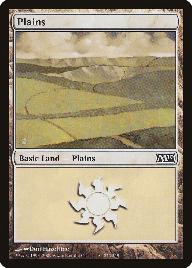 Plains (232) [Magic 2010]