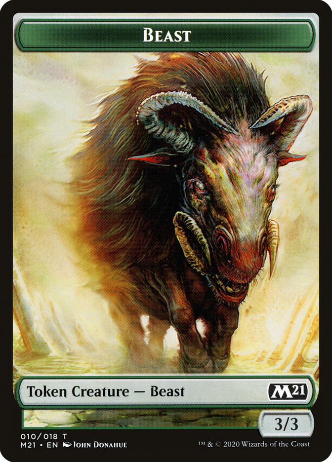 Beast Token [Core Set 2021 Tokens]