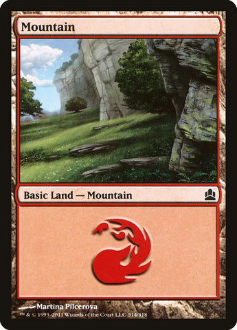 Mountain (314) [Commander 2011]