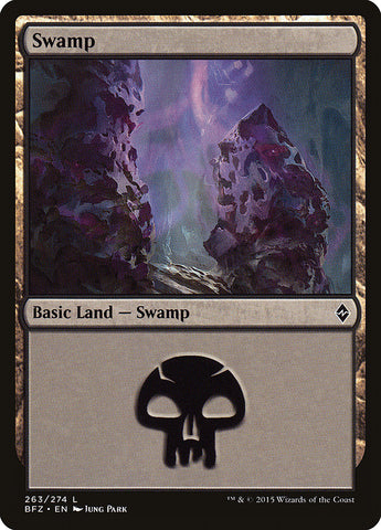 Swamp (263a) [Battle for Zendikar]