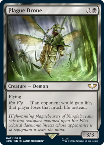 Plague Drone (Surge Foil) [Universes Beyond: Warhammer 40,000]