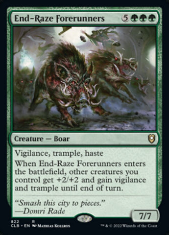 End-Raze Forerunners [Commander Legends: Battle for Baldur's Gate]